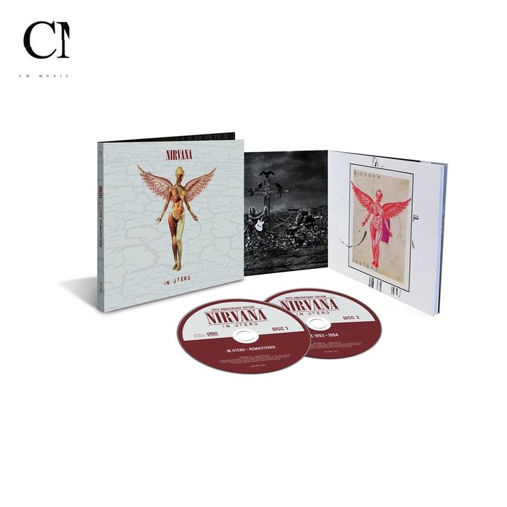超脫樂團 Nirvana - In Utero【豪華版｜小冊子｜30週年】（2CD） 封面