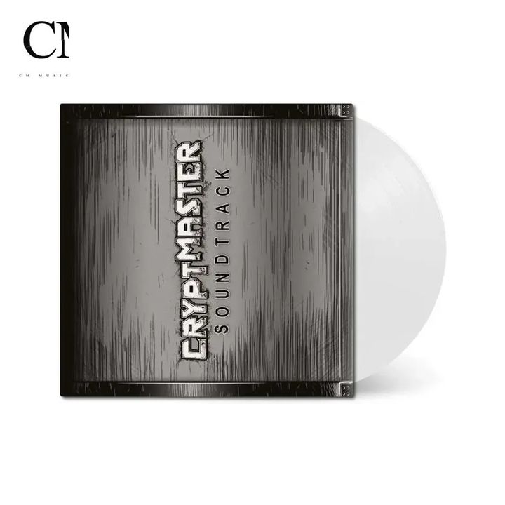 《Cryptmaster》原聲帶【白色彩膠】（黑膠唱片 LP） 封面