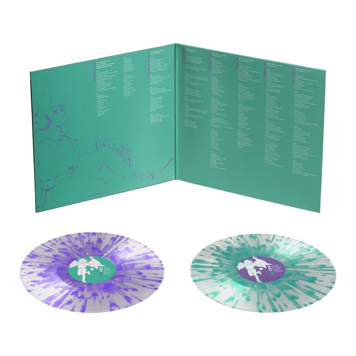 《Cassette Beasts》原聲帶【透明紫薄荷綠潑墨彩膠】（黑膠唱片 2LP） 內頁 1