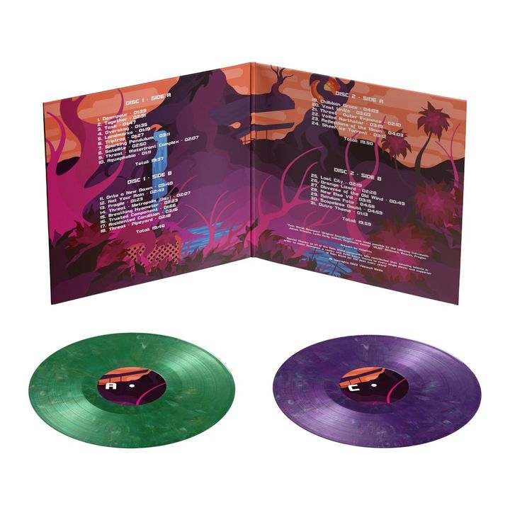 《雨世界 Rain World: Downpour》原聲帶【隨機顏色再生彩膠】（黑膠唱片 2LP） 內頁 1