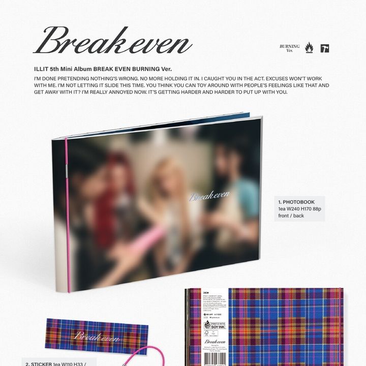 ILLIT - 迷你五輯：BREAK EVEN【Photobook 版｜隨機】（CD） 內頁 1