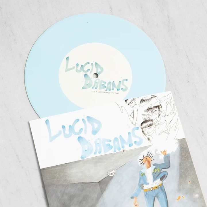 Juice Wrld - Lucid Dreams 【7吋膠｜藍色彩膠｜代購】（黑膠唱片 LP） 封面