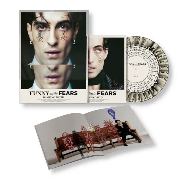 Damiano David - Funny Little Fears 【限量簽名｜動畫膠】（黑膠唱片 LP） 封面
