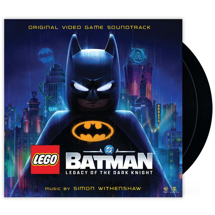 Simon Withenshaw - 樂高 蝙蝠俠：黑暗騎士傳奇 LEGO Batman: Legacy of the Dark Knight（黑膠唱片 LP） 封面