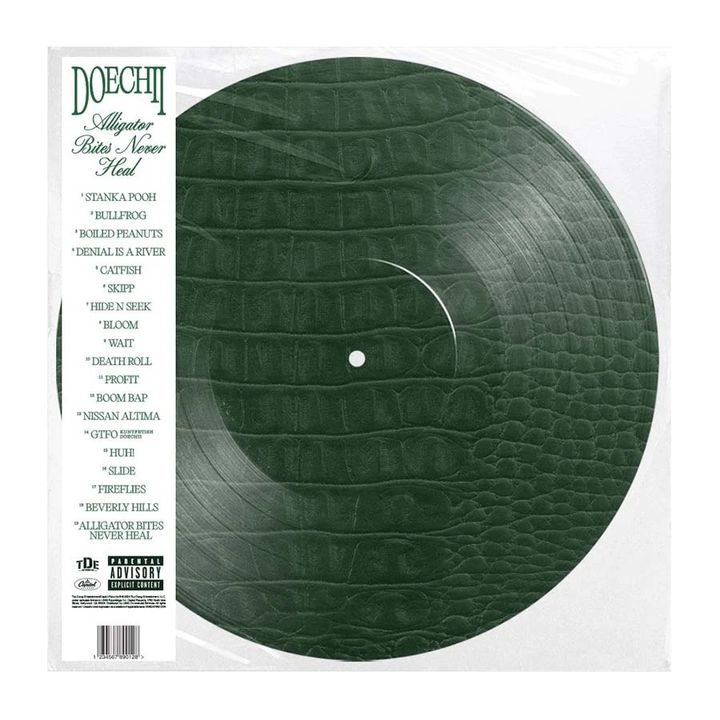 Doechii - Alligator Bites Never Heal【1週年紀念版｜鱷魚皮圖片膠】（黑膠唱片 LP） 封面