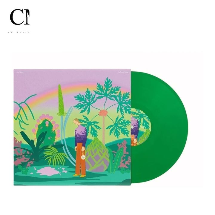 Ahn Hee Su - Song Collection【綠色彩膠】（黑膠唱片 LP） 封面