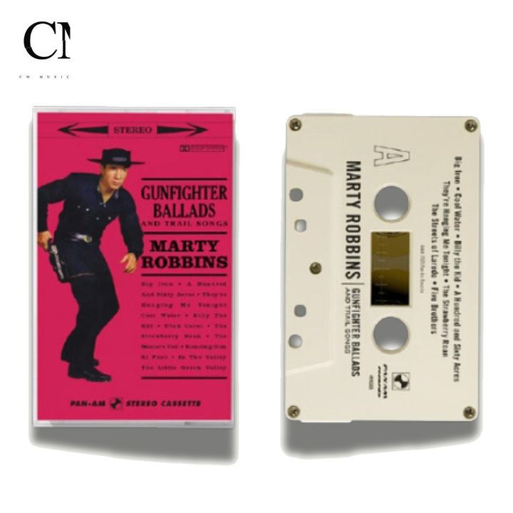 馬提羅賓斯 Marty Robbins - Gunfighter Ballads & Trail Songs（卡帶） 封面