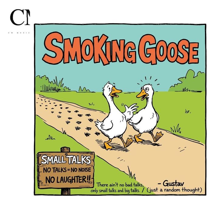 SMOKING GOOSE - 正規三輯：SMALL TALKS（CD） 封面