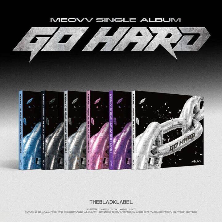 MEOVV - 單曲專輯：GO HARD（CD） 封面