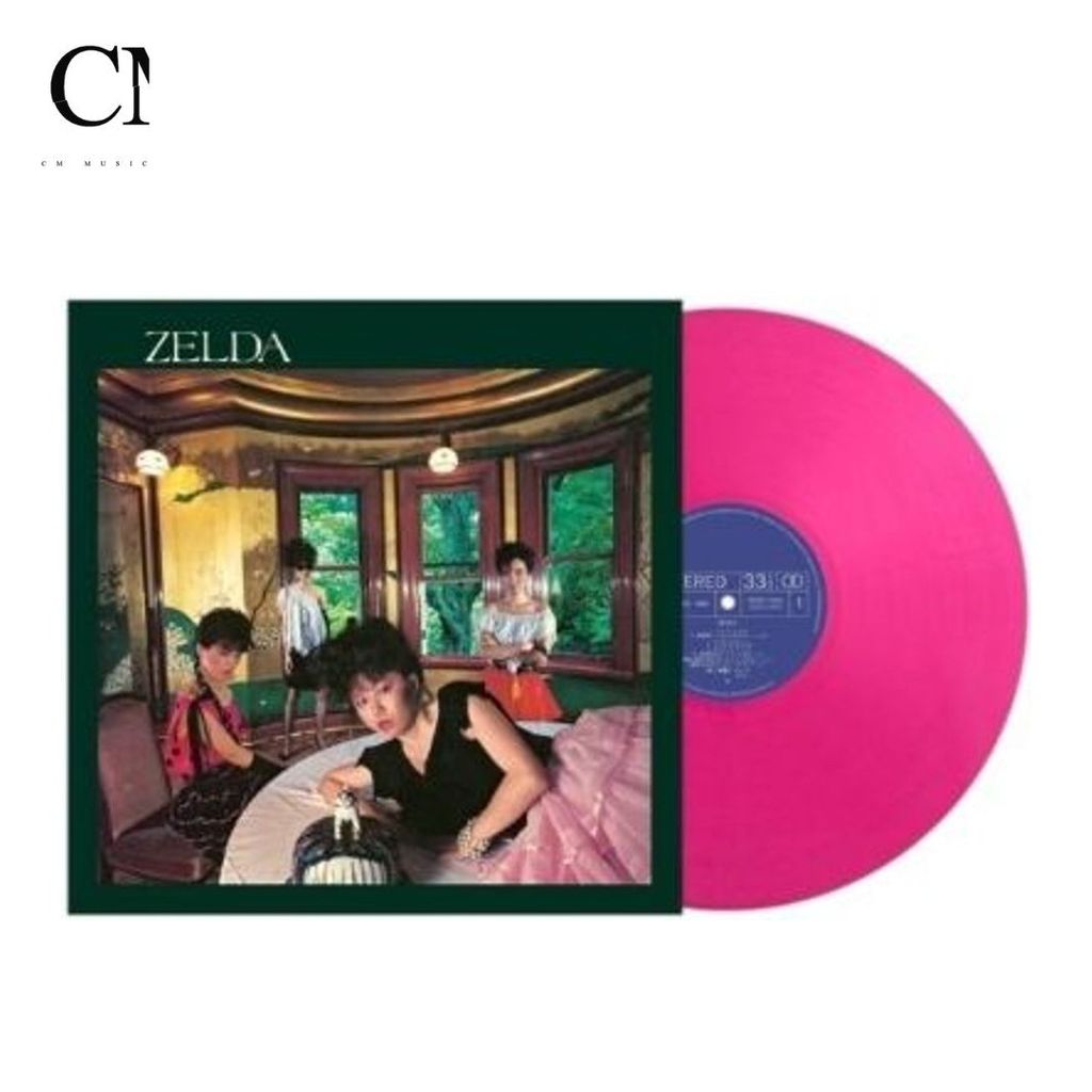 ZELDA - ZELDA【日盤｜透明粉紅彩膠】（黑膠唱片 LP） 封面