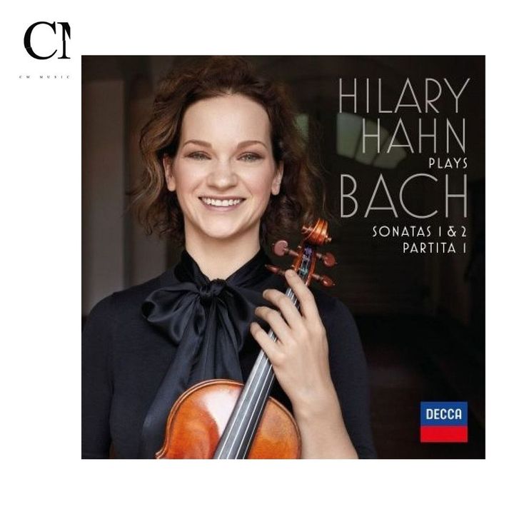 希拉蕊韓 Hilary Hahn - Hilary Hahn Plays Bach: Violin Sonatas Nos. 1 & 2, Partita No. 1（CD） 封面