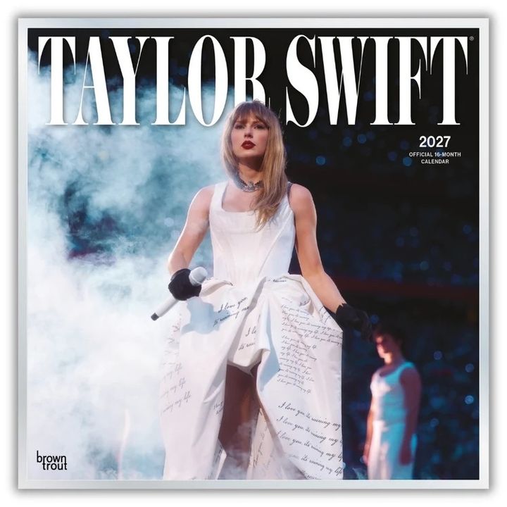 泰勒絲 Taylor Swift - Calendar 2027 【壁掛式年曆】（官方周邊） 封面