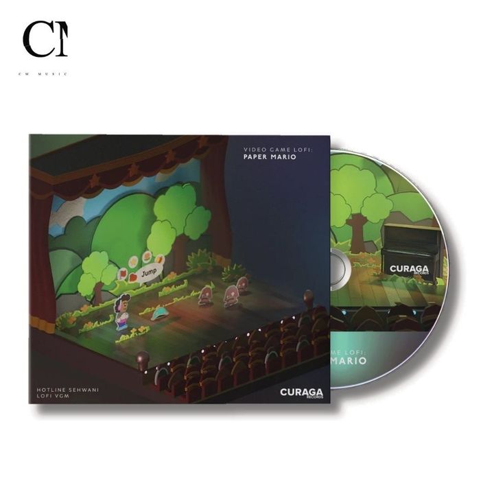 Hotline Sehwani - 紙片瑪利歐 Video Game LoFi: Paper Mario（CD） 封面