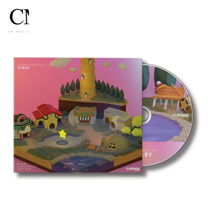 Besso0 & GlitchxCity - 星之卡比 Video Game LoFi: Kirby（CD） 封面
