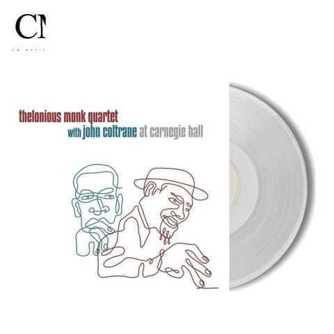 塞隆尼斯孟克 Thelonious Monk Quartet With 約翰柯川 John Coltrane - At Carnegie Hall【60 週年紀念版｜灰色透明彩膠】（黑膠唱片 2LP）