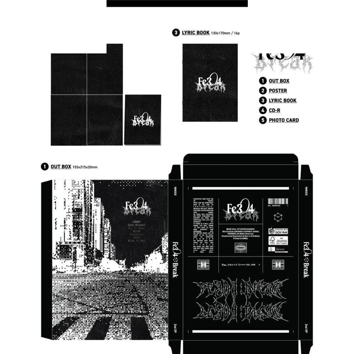 NMIXX - Fe3O4: BREAK【迷你二輯｜Poster 版】（CD） 內頁 1