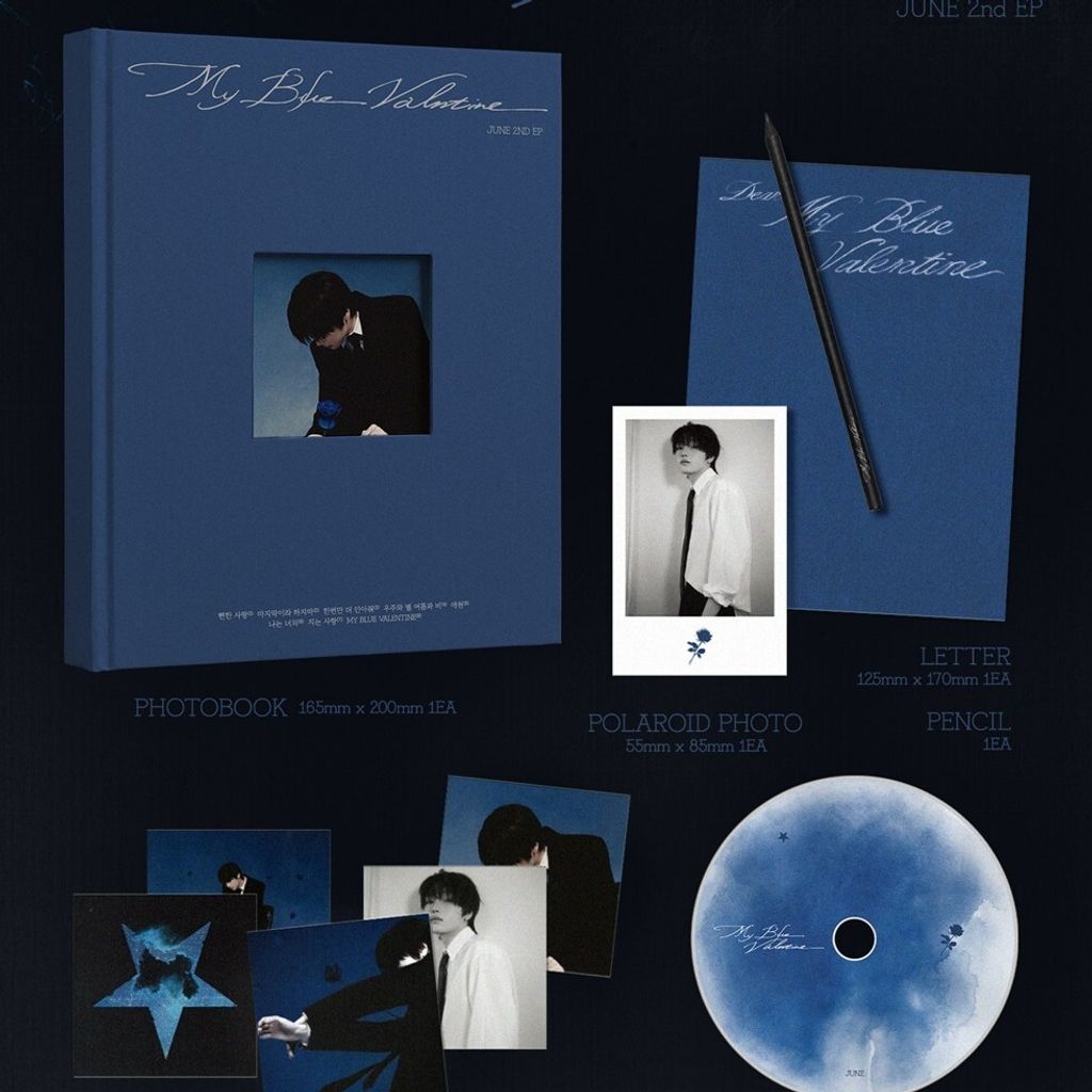 JUNE - 迷你二輯：MY BLUE VALENTINE（CD） 內頁 1