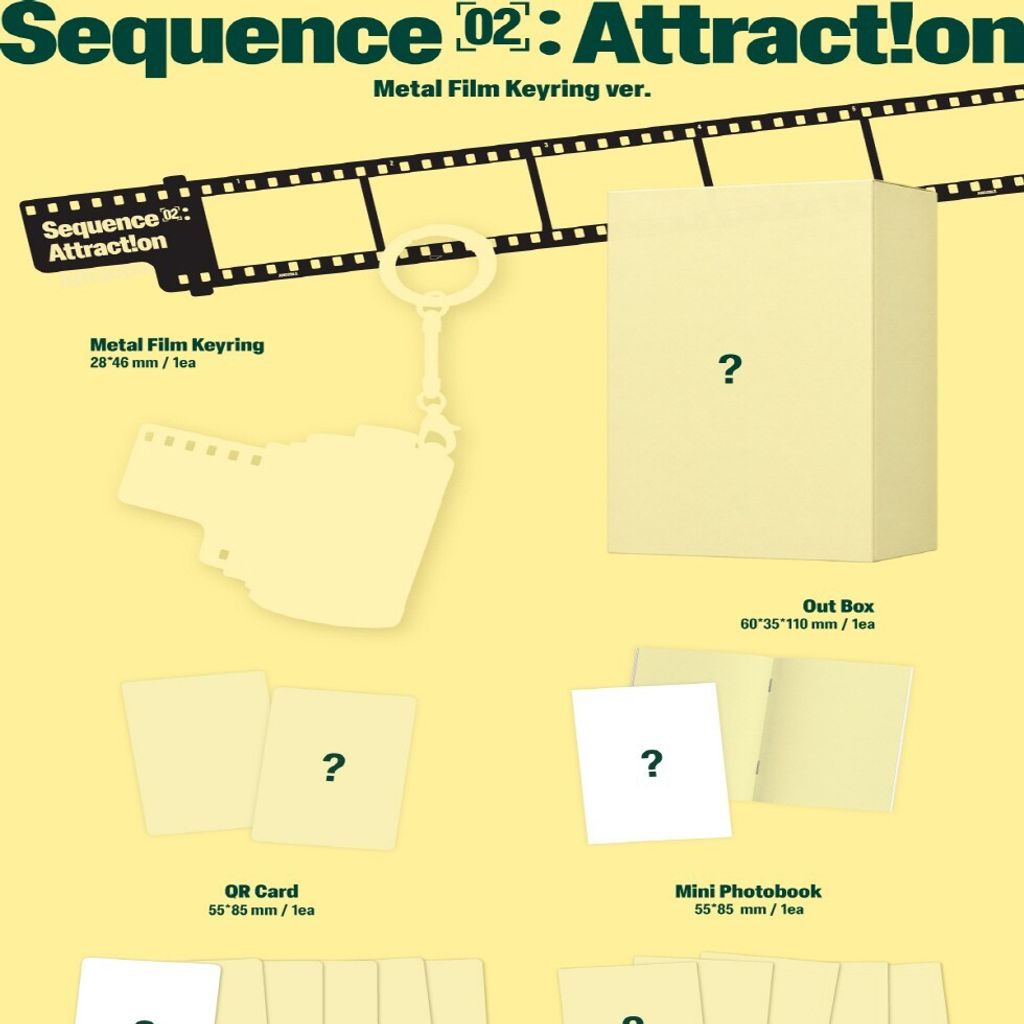 AND2BLE - 迷你二輯：SEQUENCE 02 : ATTRACTION【METAL FILM KEYRING 版】（數位專輯） 內頁 1