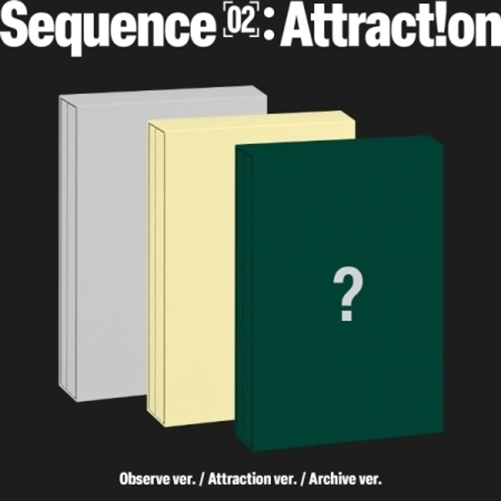 AND2BLE - 迷你二輯：SEQUENCE 02 : ATTRACTION【Photobook 版】（CD） 封面