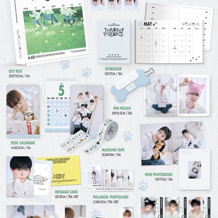NEXZ - 2027 SEASON'S GREETINGS【MEONG MEONG｜含預購特典】（年曆） 內頁 1