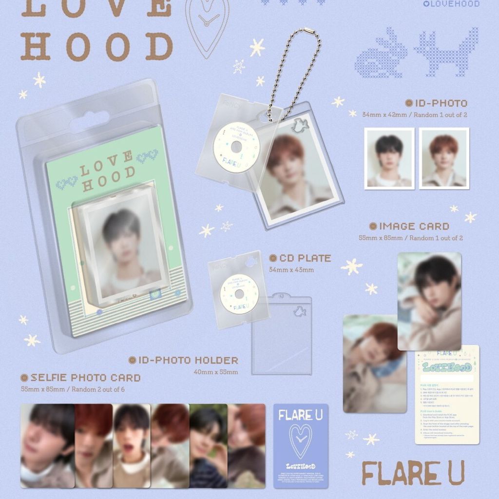 FLARE U - 迷你二輯：LOVEHOOD【FANCY 版】（數位專輯） 內頁 1