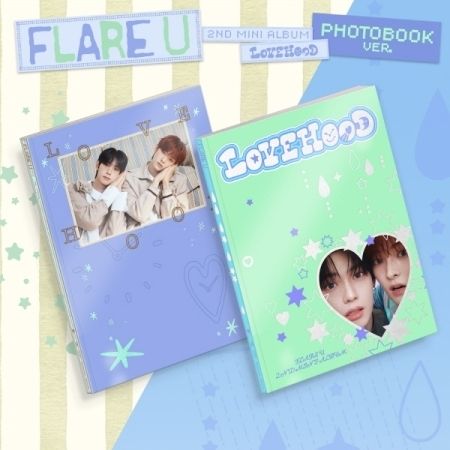 FLARE U - 迷你二輯：LOVEHOOD【Photobook 版】（CD） 封面
