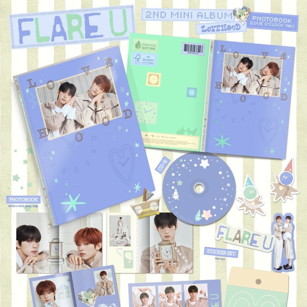 FLARE U - 迷你二輯：LOVEHOOD【Photobook 版】（CD） 內頁 3