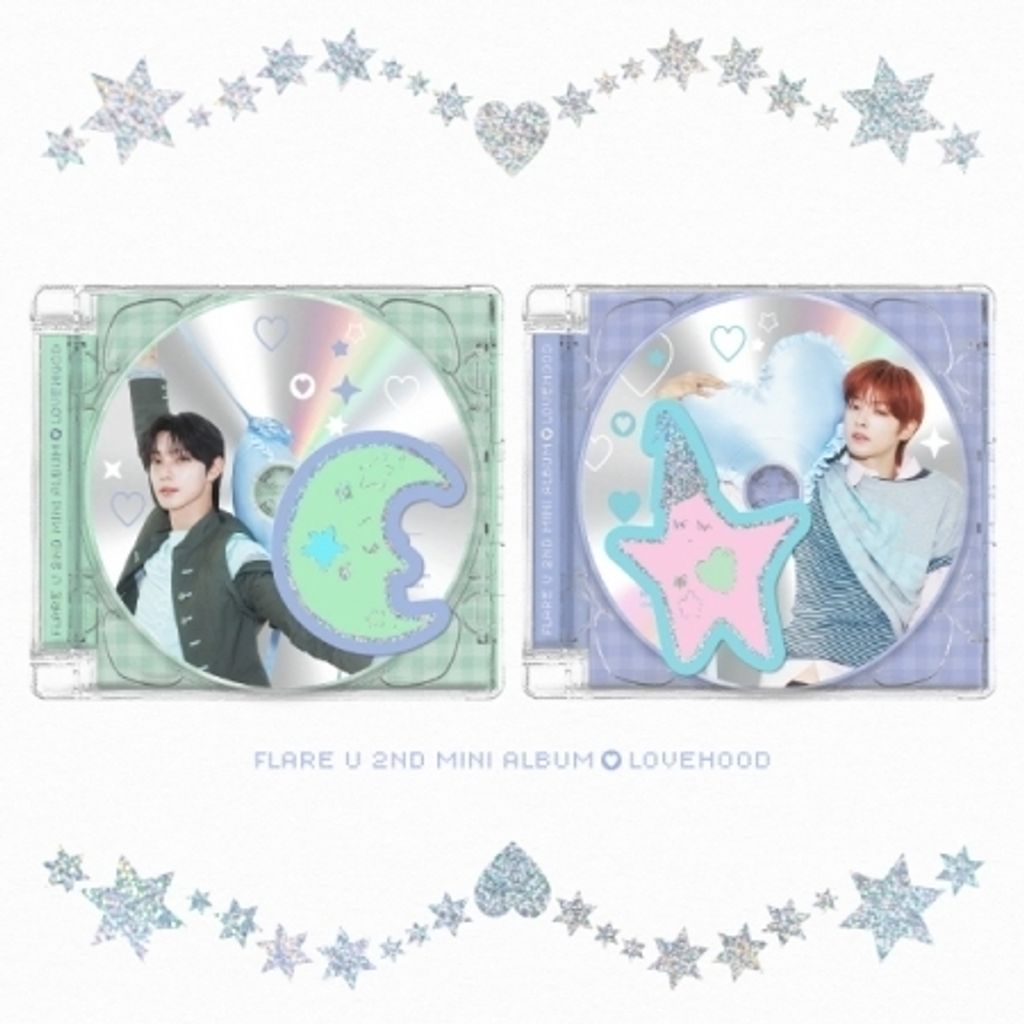 FLARE U - 迷你二輯：LOVEHOOD【JEWEL CASE 版】（CD） 封面
