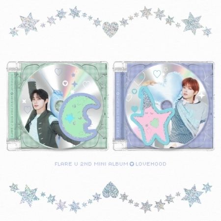 FLARE U - 迷你二輯：LOVEHOOD【JEWEL CASE 版】（CD） 封面