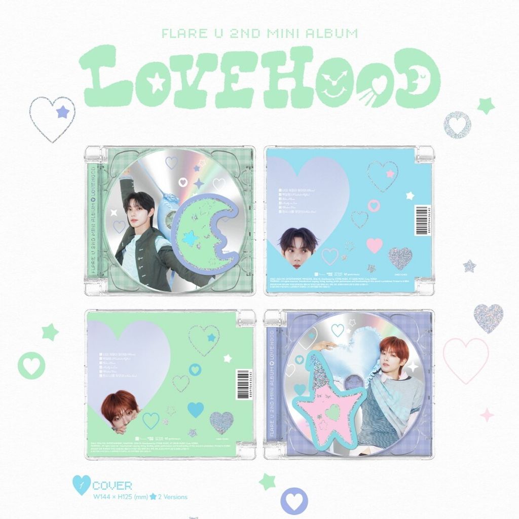 FLARE U - 迷你二輯：LOVEHOOD【JEWEL CASE 版】（CD） 內頁 1