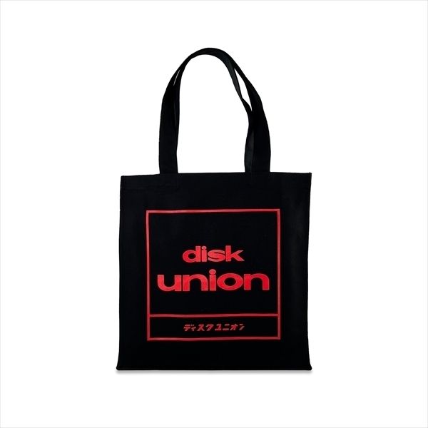 Diskunion - 黑膠托特包 【黑紅色】（官方周邊） 封面