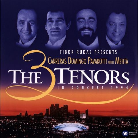 Carreras Domingo Pavarotti - The 3 Tenors In Concert 1994 【三大男高音】（黑膠唱片 2LP）