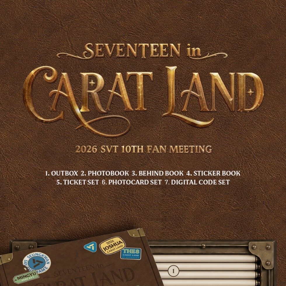SEVENTEEN - 2026 SVT 10TH FAN MEETING：SEVENTEEN IN CARAT LAND【MEMORY BOOK+ 回憶錄】（寫真書｜官方周邊） 內頁 1