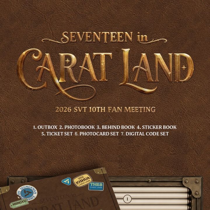 SEVENTEEN - 2026 SVT 10TH FAN MEETING：SEVENTEEN IN CARAT LAND【MEMORY BOOK+ 回憶錄】（寫真書｜官方周邊） 內頁 1