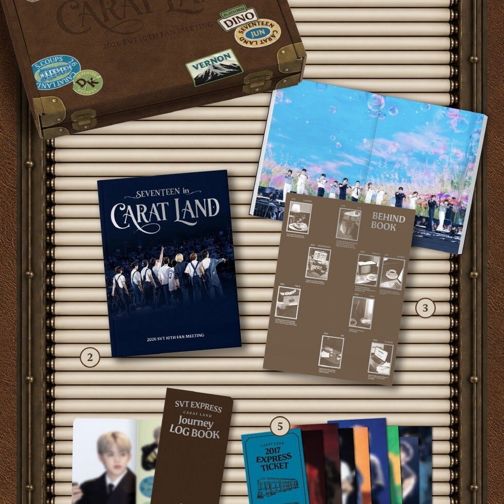 SEVENTEEN - 2026 SVT 10TH FAN MEETING：SEVENTEEN IN CARAT LAND【MEMORY BOOK+ 回憶錄】（寫真書｜官方周邊） 內頁 2