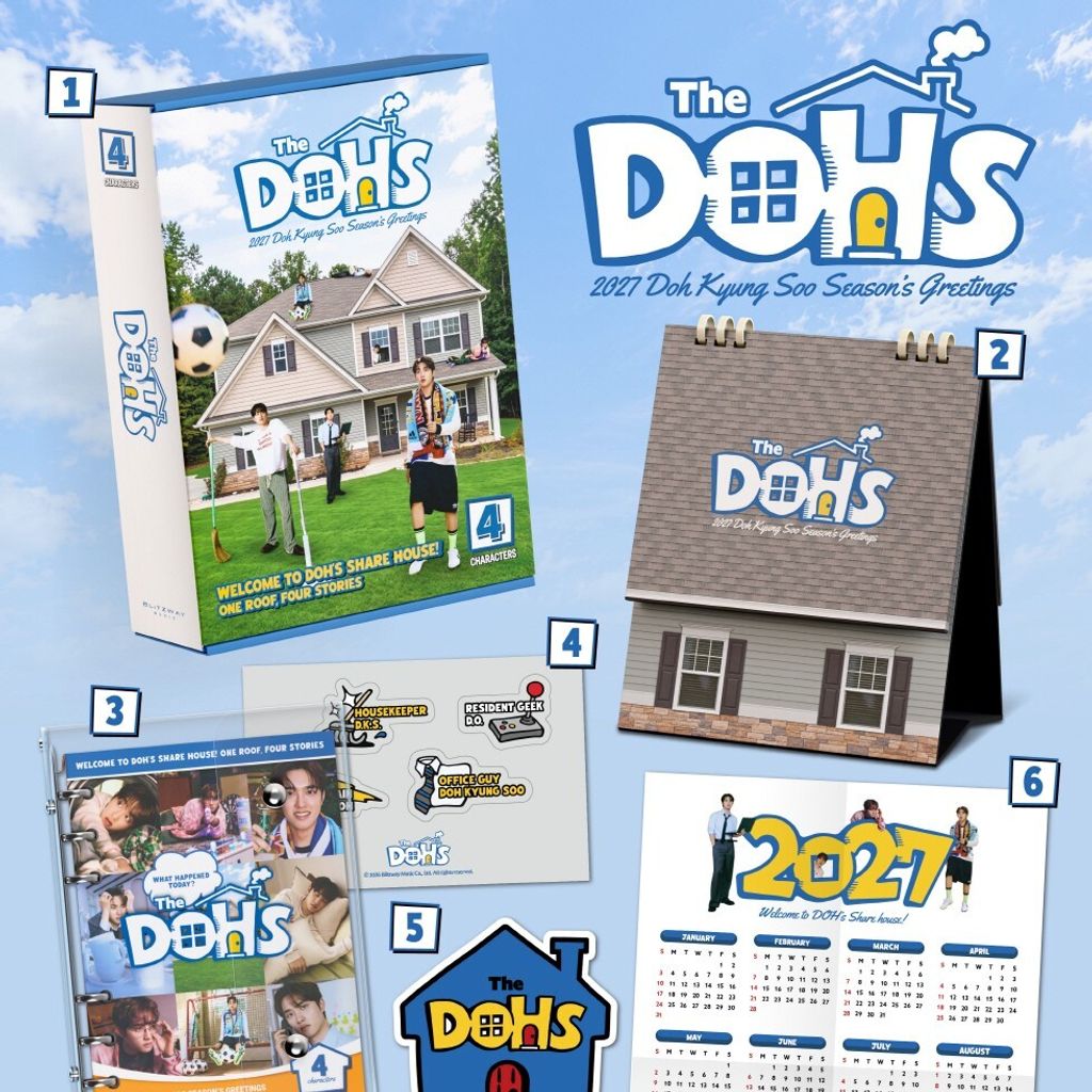 都敬秀 D.O.（EXO） - 2027 SEASON'S GREETINGS【The DOHS】（年曆） 內頁 1