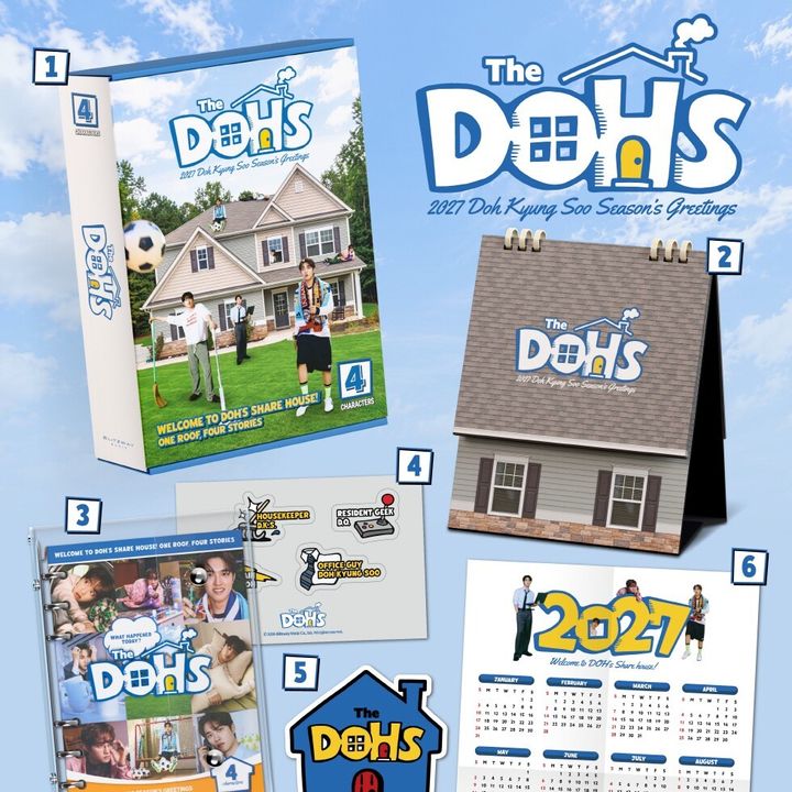 都敬秀 D.O.（EXO） - 2027 SEASON'S GREETINGS【The DOHS】（年曆） 內頁 1