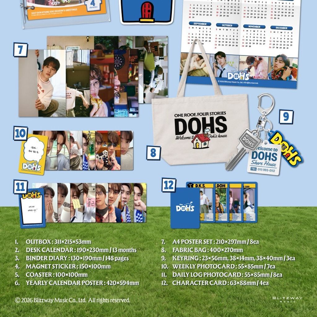都敬秀 D.O.（EXO） - 2027 SEASON'S GREETINGS【The DOHS】（年曆） 內頁 2