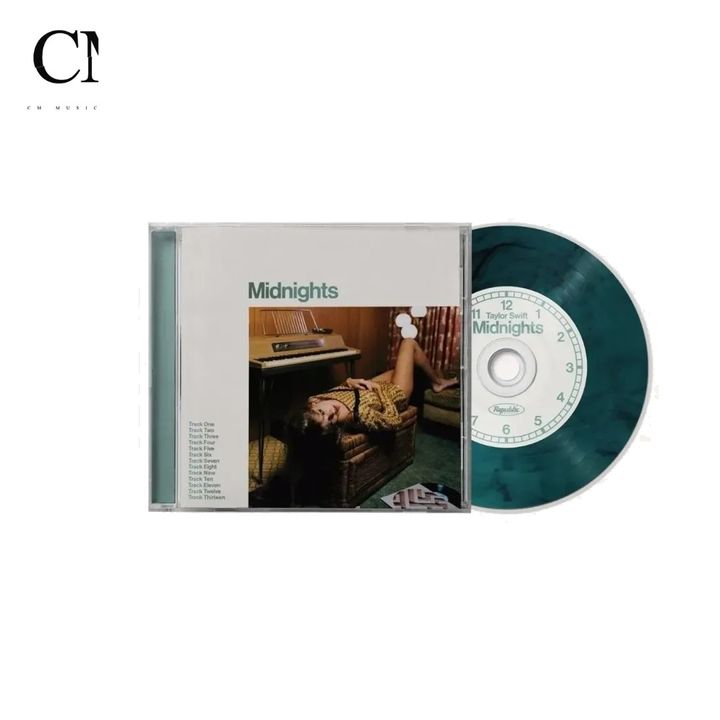 泰勒絲 Taylor Swift - Midnights 午夜【翡翠綠版】（CD） 封面