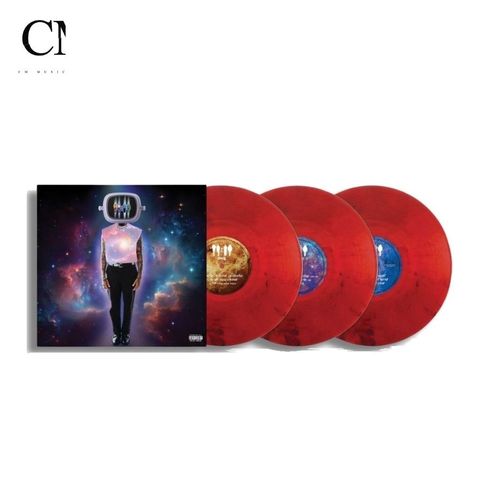 克里斯小子 Chris Brown - 11:11【豪華版｜紅色彩膠】（黑膠唱片 3LP）
