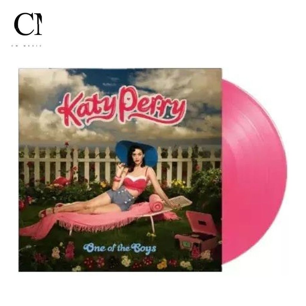 凱蒂佩芮 Katy Perry - One Of The Boys【15週年紀念版｜粉紅彩膠｜Indie 獨家】（黑膠唱片 LP） 封面