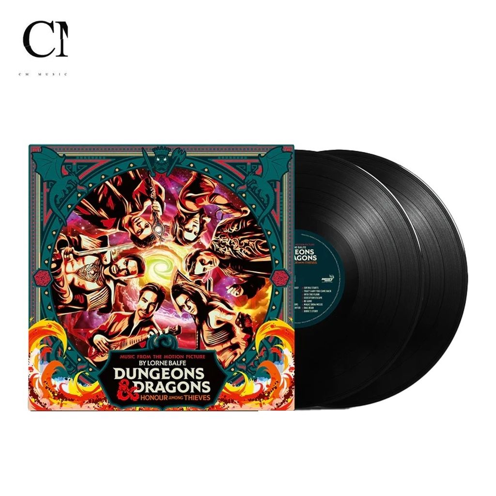 龍與地下城：盜賊榮耀 Dungeons & Dragons: Honor Among Thieves 電影原聲帶（黑膠唱片 2LP） 封面