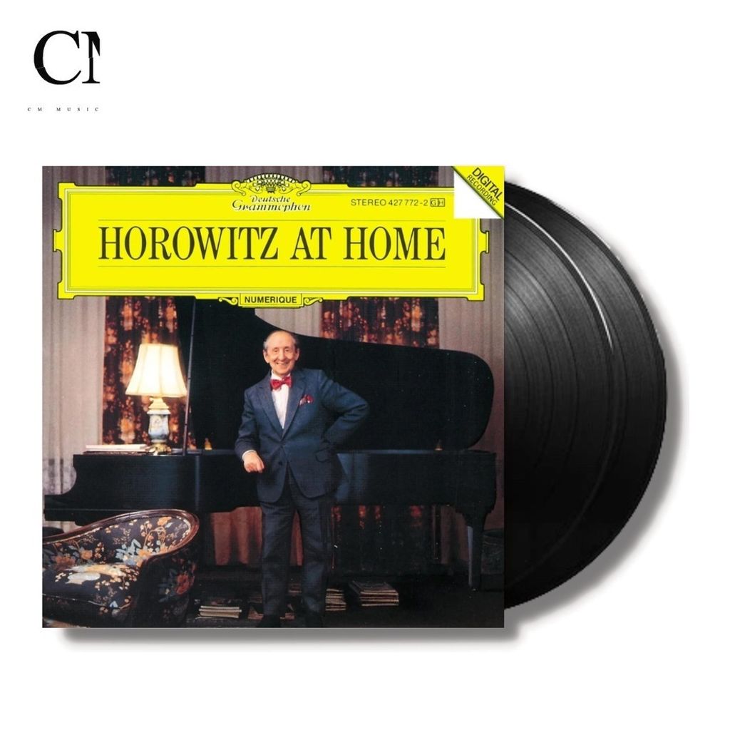 霍洛維茲 Vladimir Horowitz - Horowitz At Home【180克】（黑膠唱片 LP） 封面