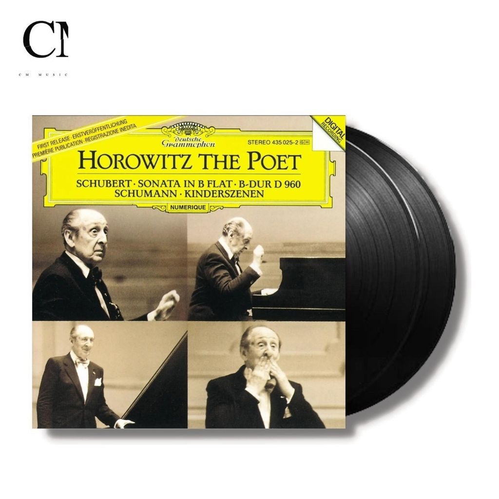 霍洛維茲 Vladimir Horowitz - Horowitz The Poet【180克】（黑膠唱片 LP） 封面
