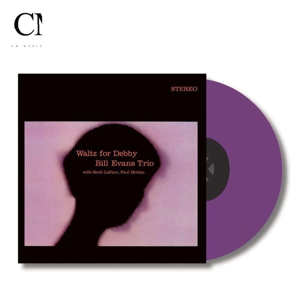 比爾伊文斯三重奏 Bill Evans Trio - Waltz For Debby【180克限量版｜紫色彩膠】（黑膠唱片 LP） 封面