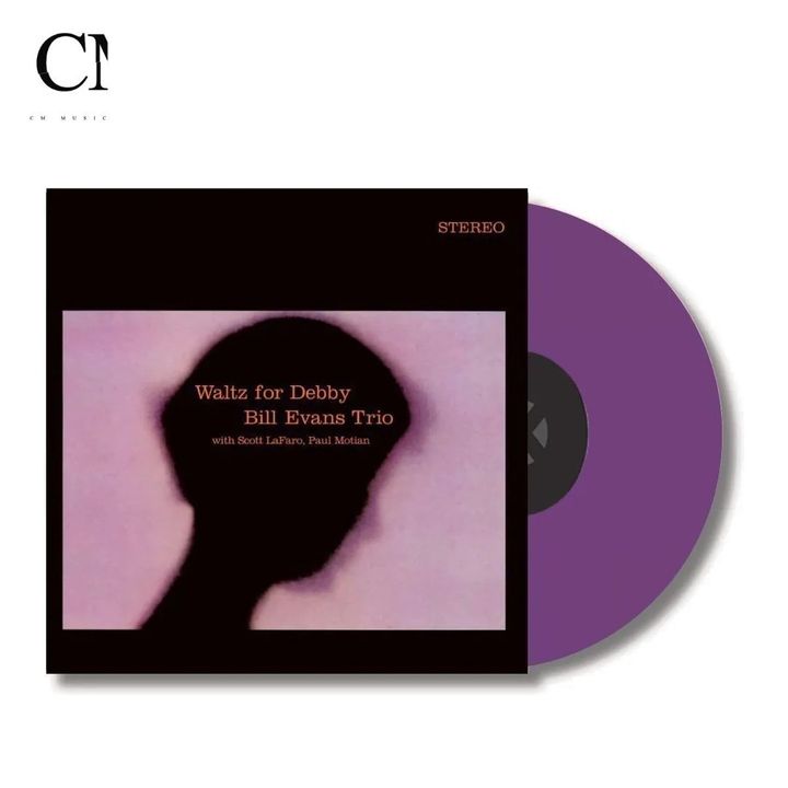 比爾伊文斯三重奏 Bill Evans Trio - Waltz For Debby【180克限量版｜紫色彩膠】（黑膠唱片 LP） 封面