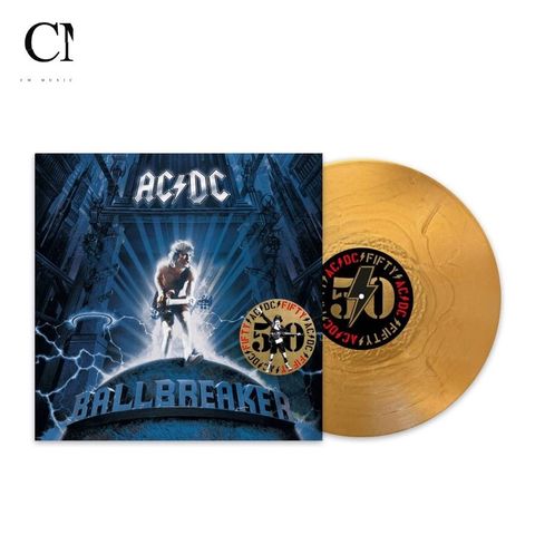 AC/DC - Ballbreaker【50周年紀念版｜金色彩膠】（黑膠唱片 LP）