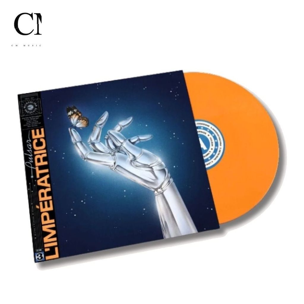 女皇樂團 L'Imperatrice - Pulsar【Indie 獨家｜橘色彩膠】（黑膠唱片 LP） 封面