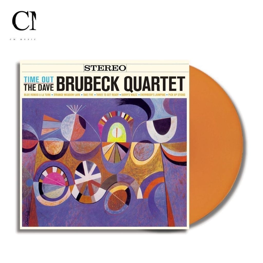 戴夫布魯貝克 The Dave Brubeck Quartet - Time Out【橘色彩膠｜180G 限量版】（黑膠唱片 LP） 封面