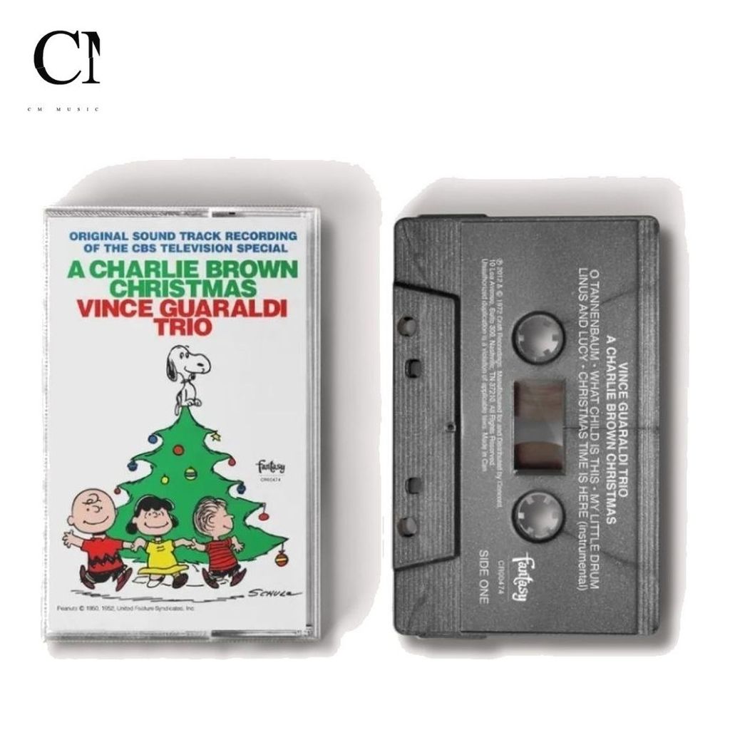 查理布朗聖誕節特輯 Vince Guaraldi Trio - A Charlie Brown Christmas【銀色卡帶｜全球限量5000份】（卡帶） 封面